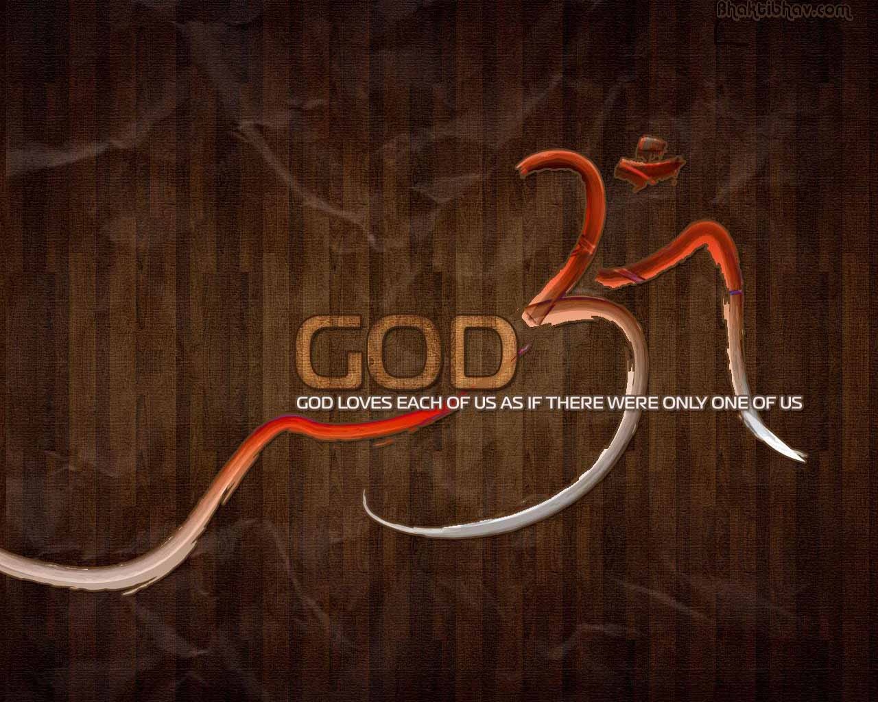 Hindu Religion Om - Hindu Symbols - HD Wallpaper 