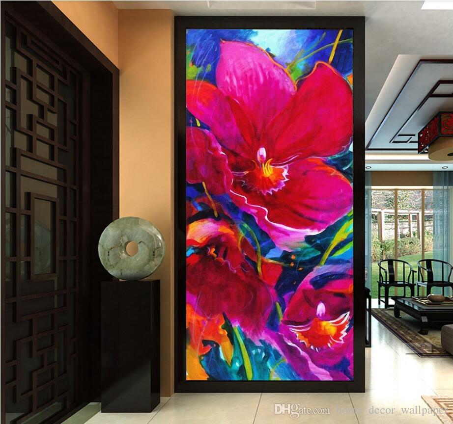 Deer Head Tree Painting - HD Wallpaper 