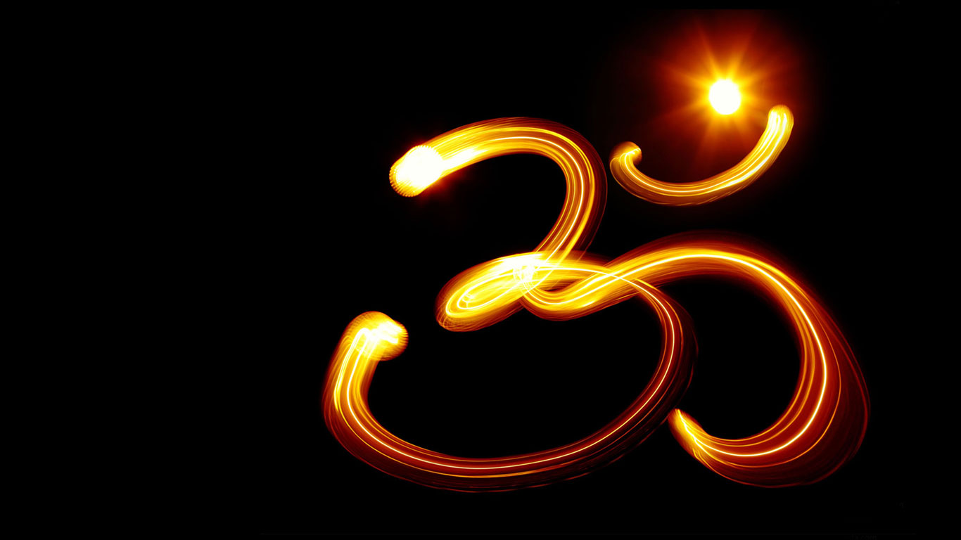 Mantra Aum - HD Wallpaper 