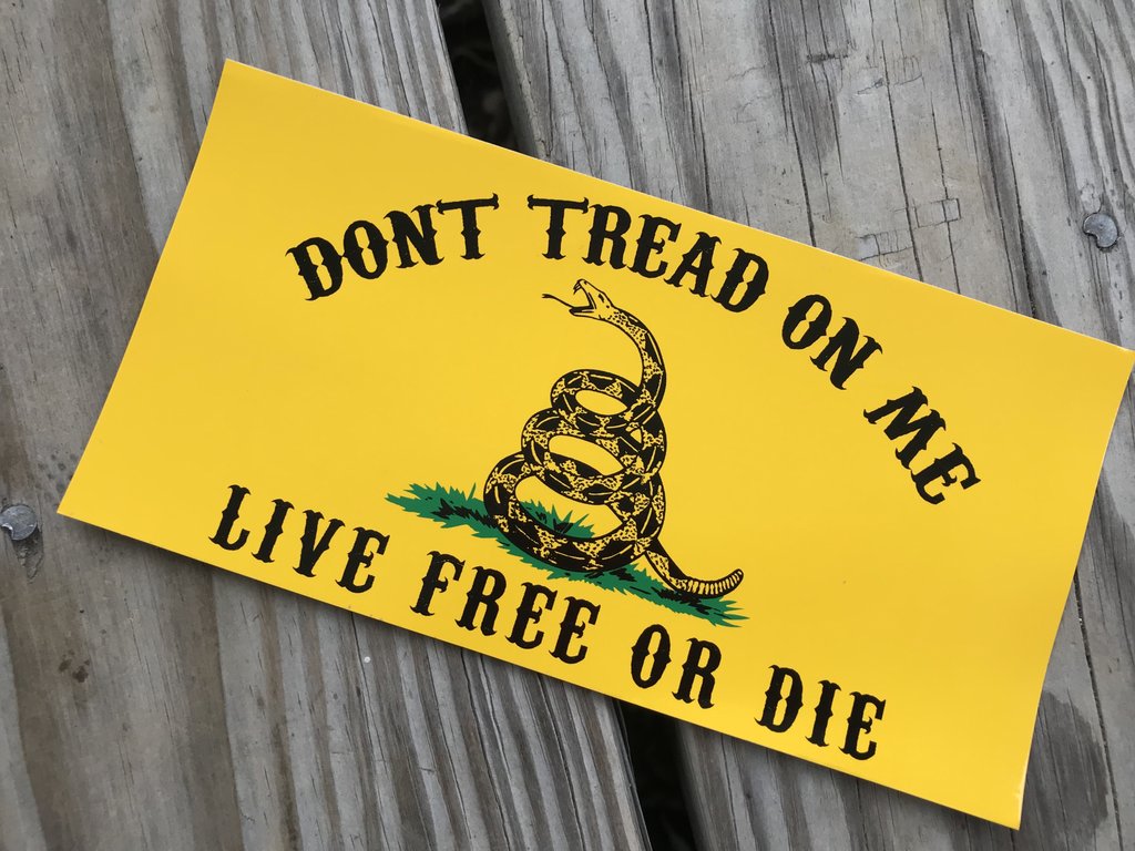 Don T Tread On Me Live Free - HD Wallpaper 