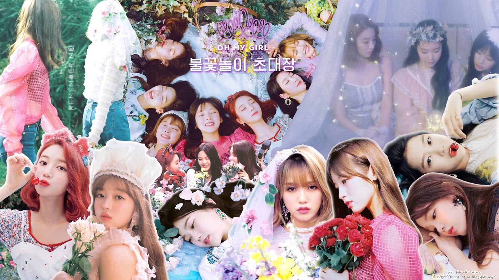 Oh My Girl Remember Me 1600x900 Wallpaper Teahub Io