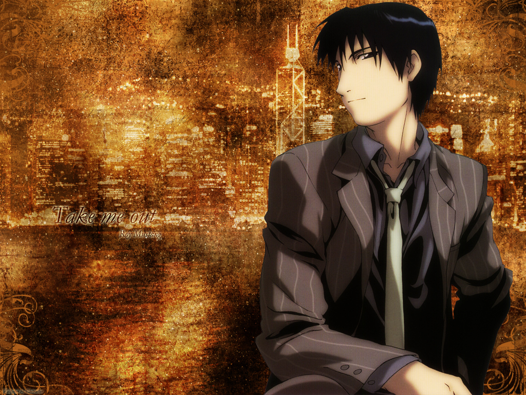 Take Me Out - Roy Mustang In A Suit - HD Wallpaper 