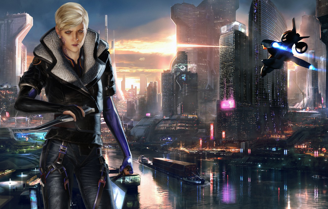 Photo Wallpaper Future, Remember Me, Olga Sedova - Remember Me Game Background - HD Wallpaper 