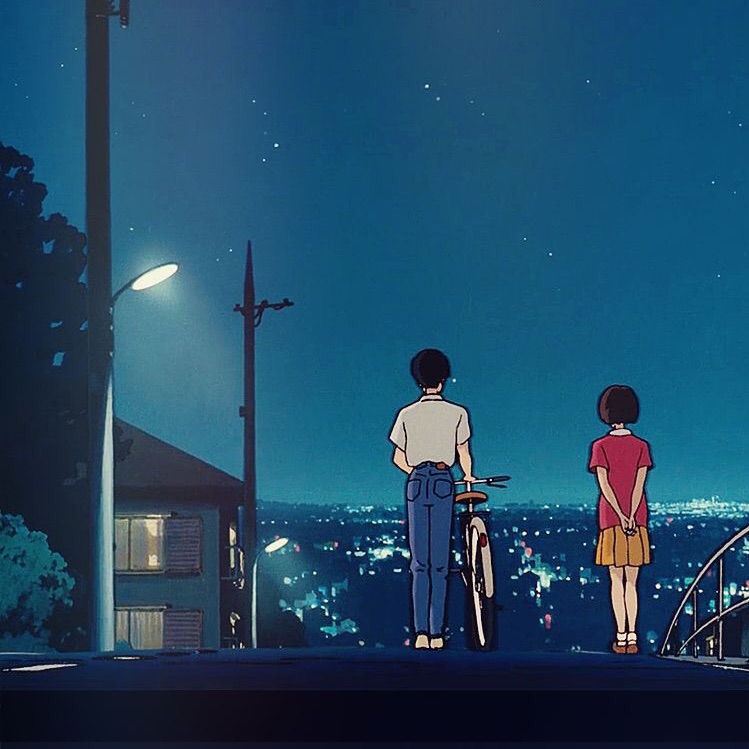 Anime, Night, And Wallpaper Image - Emotional Shayari - HD Wallpaper 