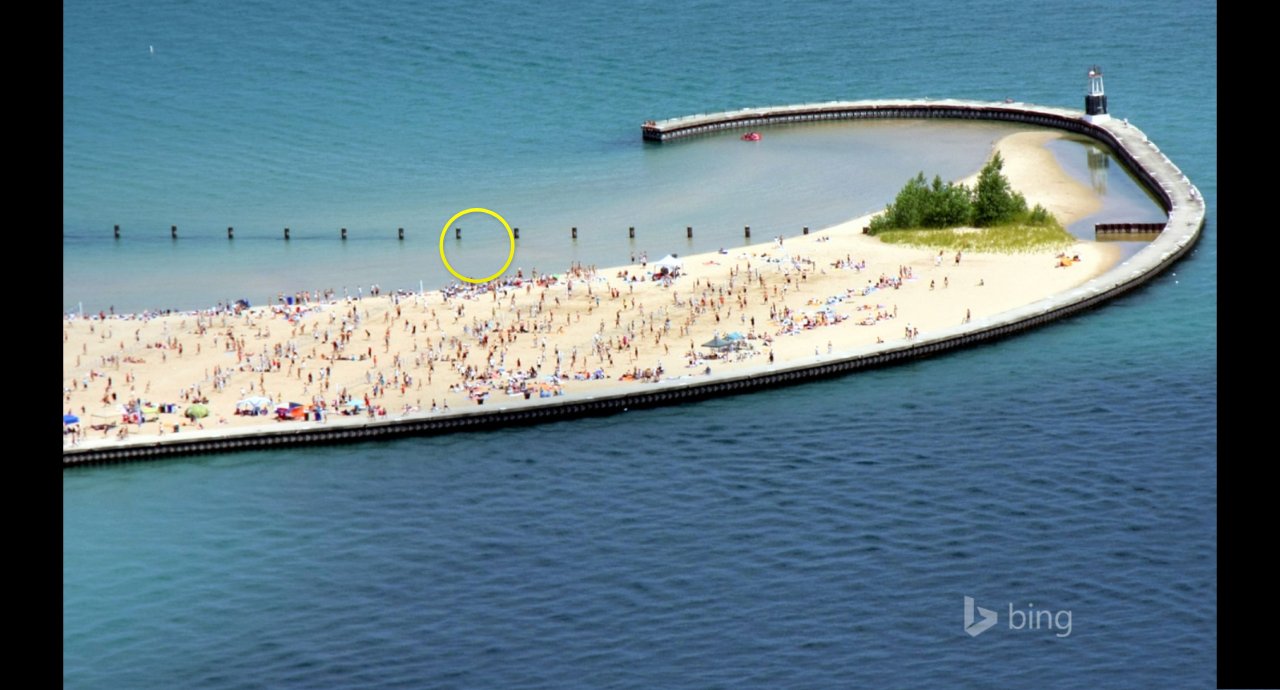 Lake Michigan North Avenue Beach - HD Wallpaper 