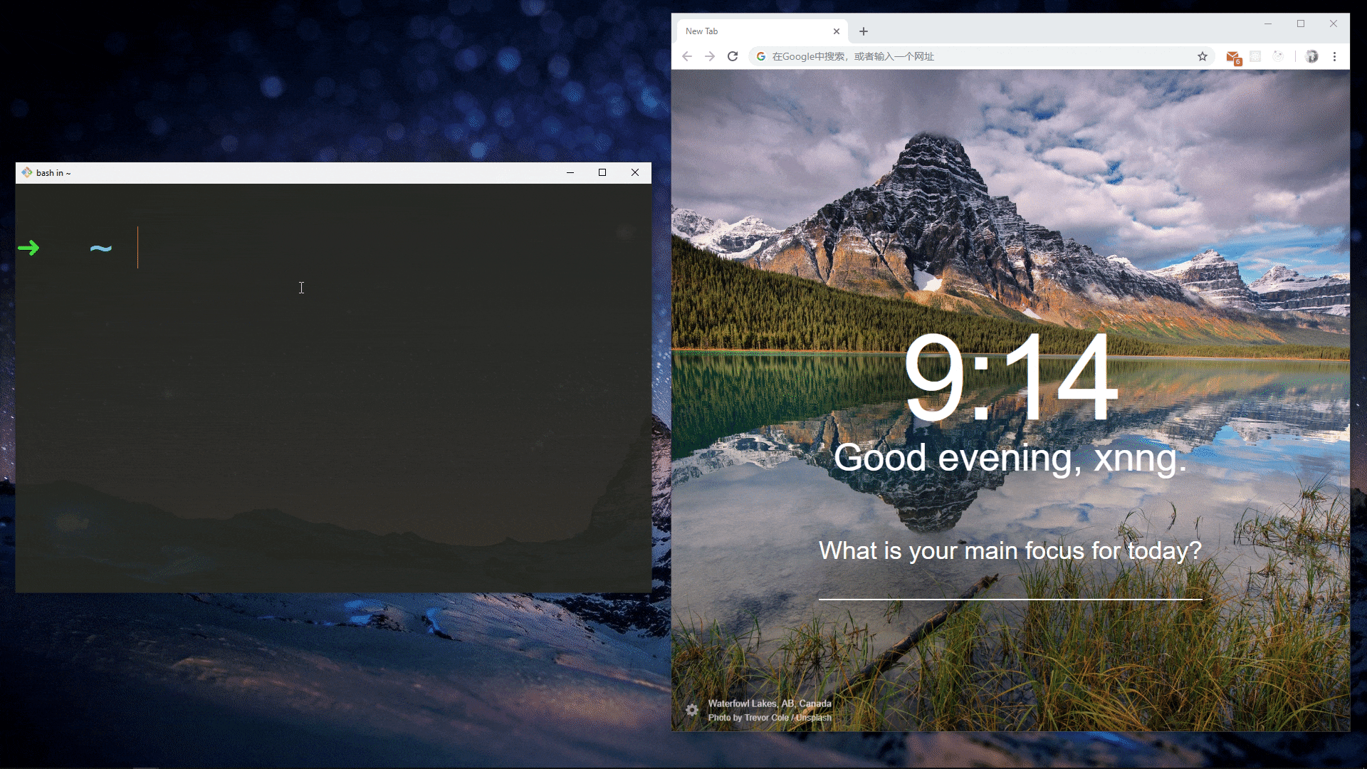 Waterfowl Lakes Canada - HD Wallpaper 