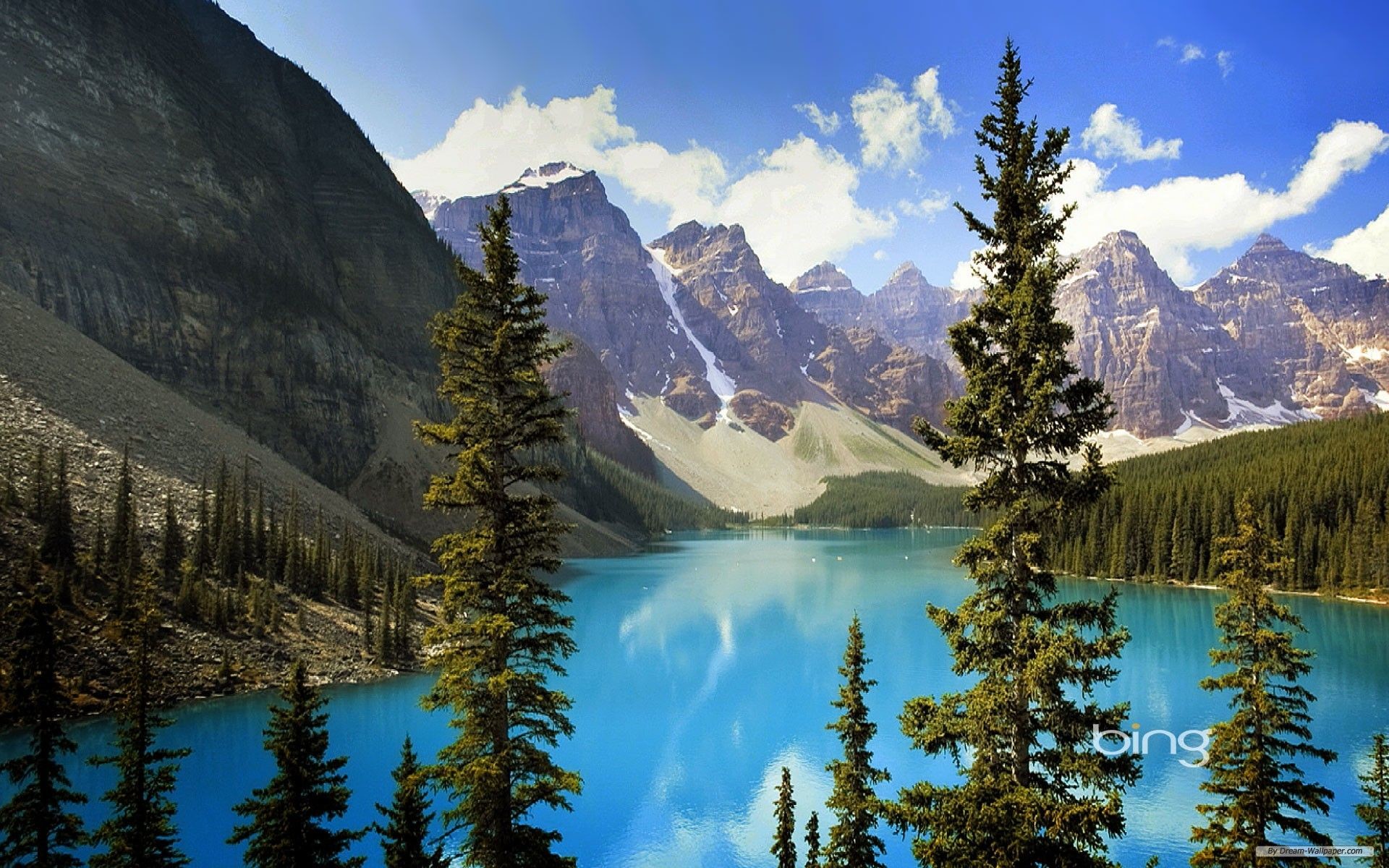 1920x1200, Free Wallpaper - Moraine Lake - HD Wallpaper 