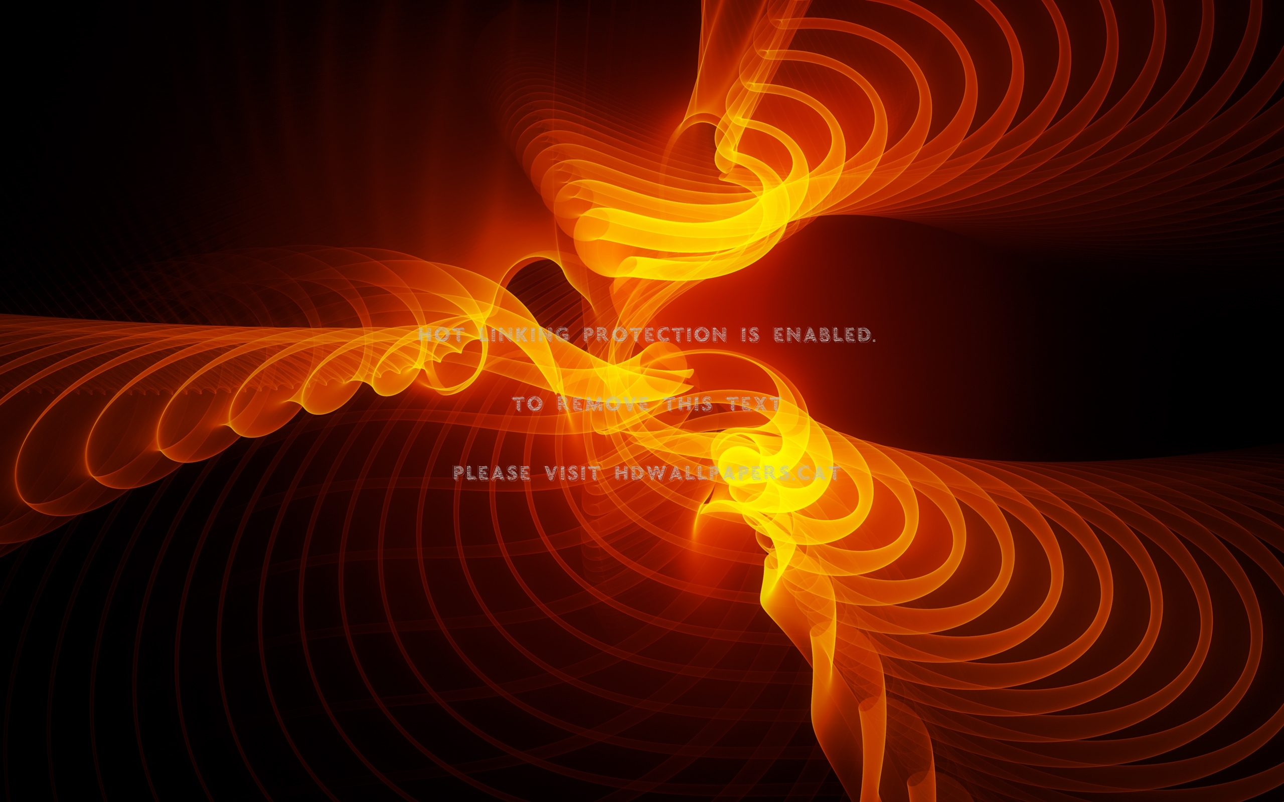 Sound Wave Abstract Orange - Background Orange Black Hd - HD Wallpaper 