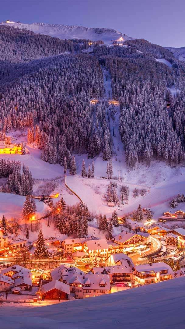 Winter Dolomites - HD Wallpaper 