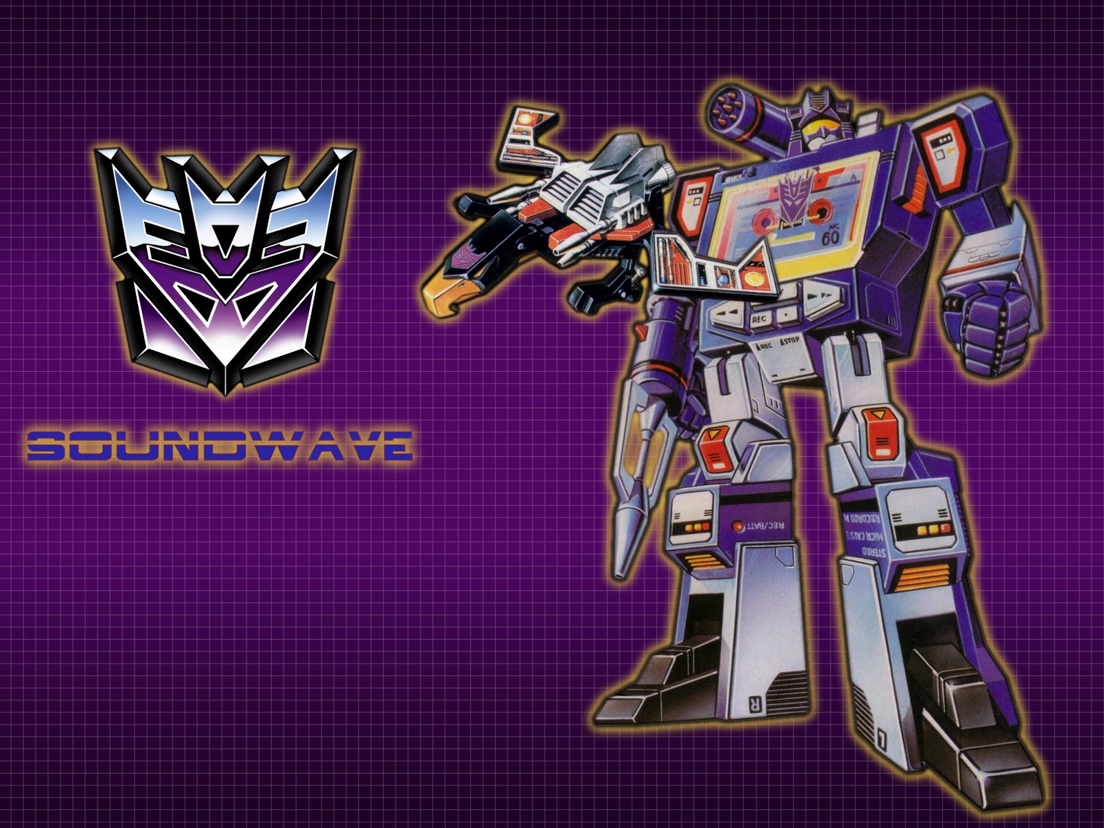 Transformers Soundwave Wallpaper G1 - HD Wallpaper 