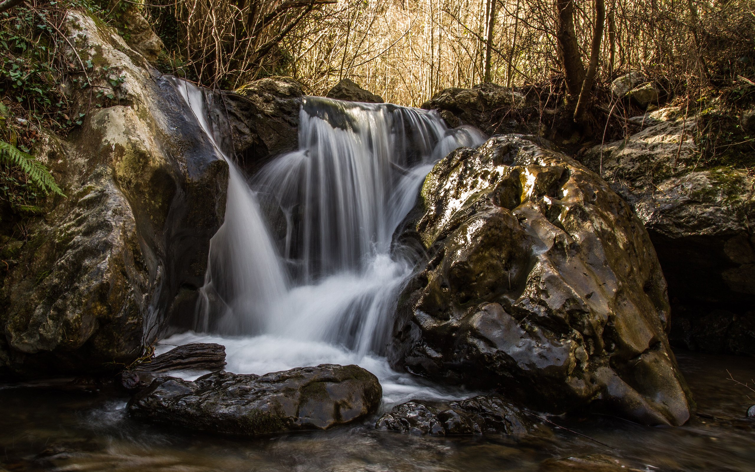 Waterfall - HD Wallpaper 
