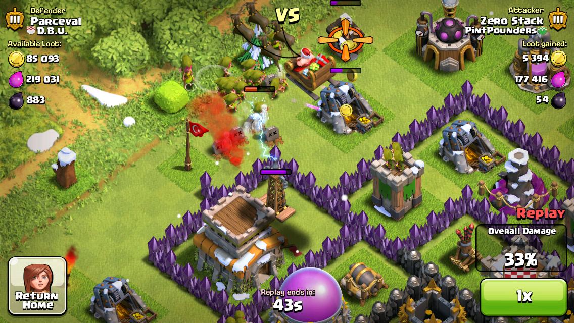 Santa's Strike Clash Of Clans - HD Wallpaper 