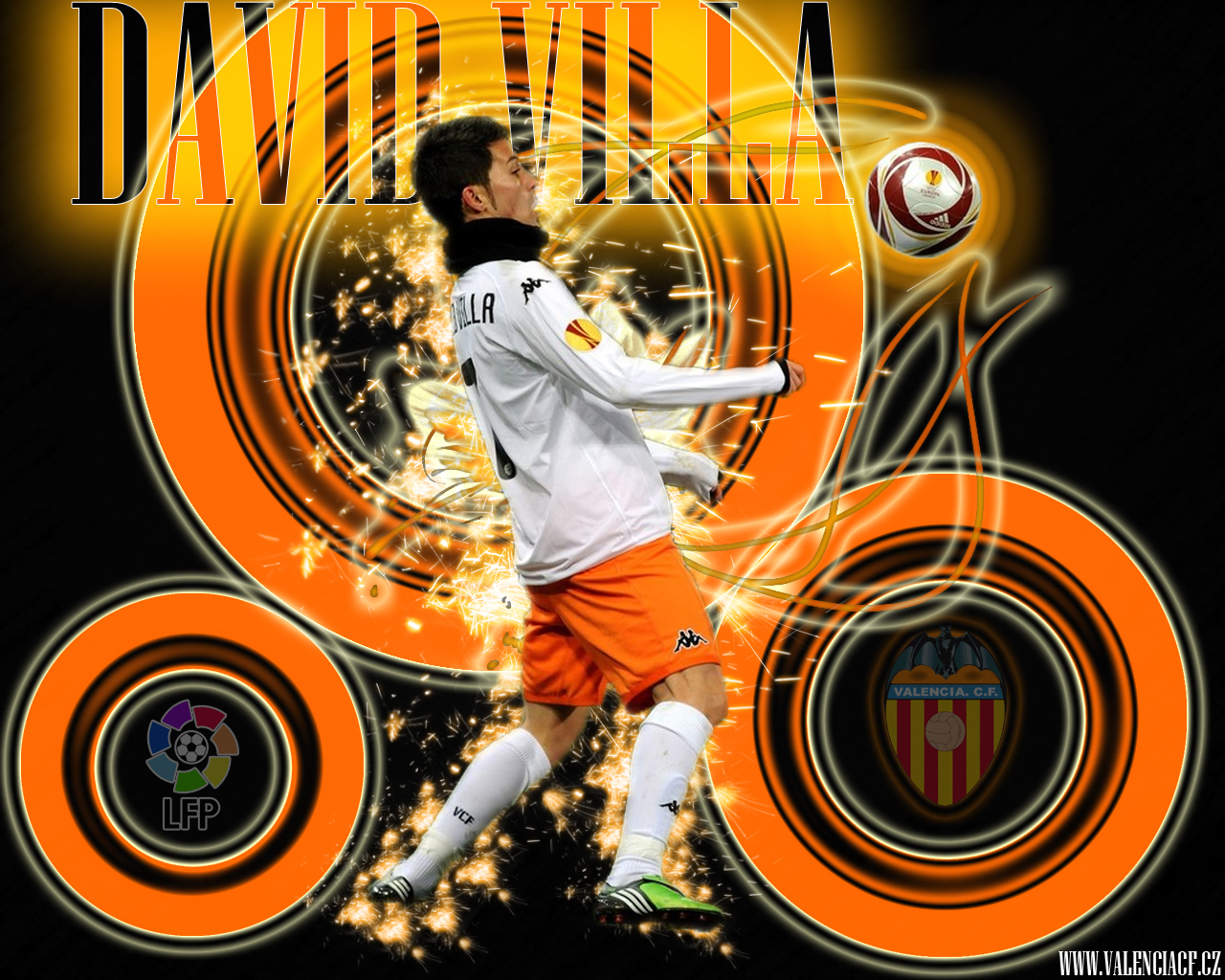 Valencia Fc Wallpaper David Villa - HD Wallpaper 