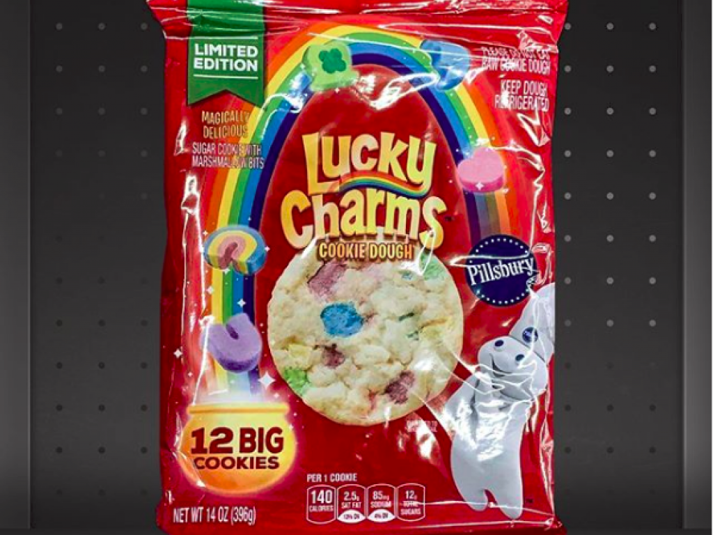 Like Lucky Charms Cereal Pillsbury Just Stuffed That - Pillsbury Lucky Charms Cookies - HD Wallpaper 