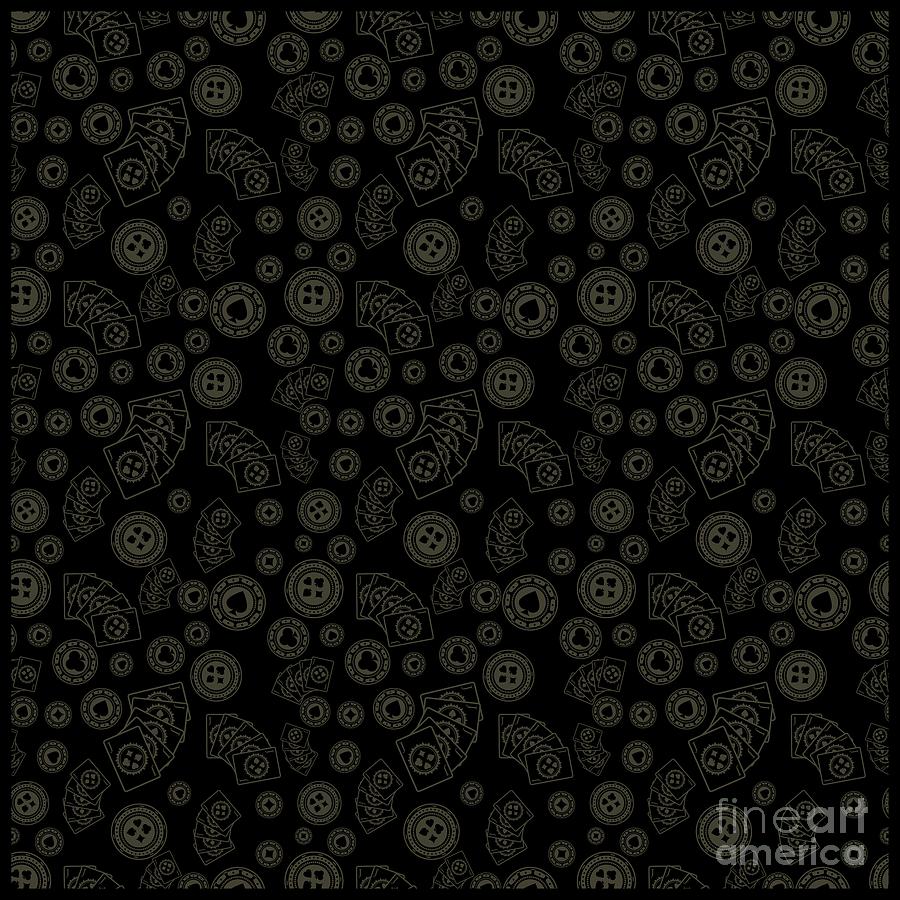 Poker Card Pattern - HD Wallpaper 