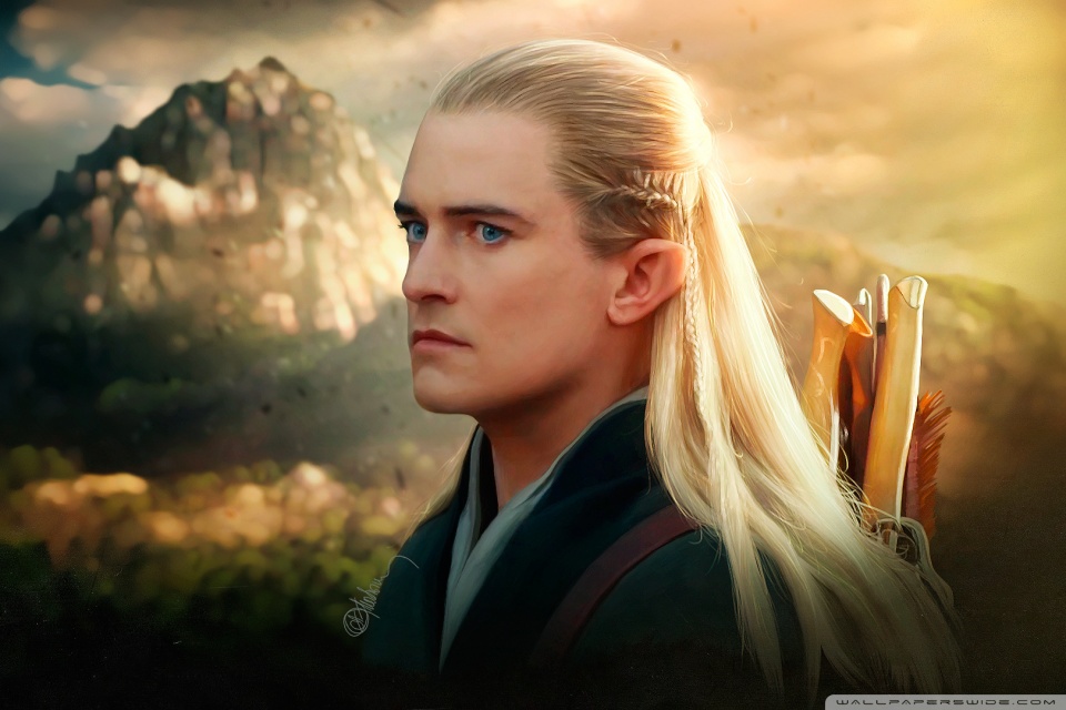 Art Elves Lord Of The Rings - HD Wallpaper 