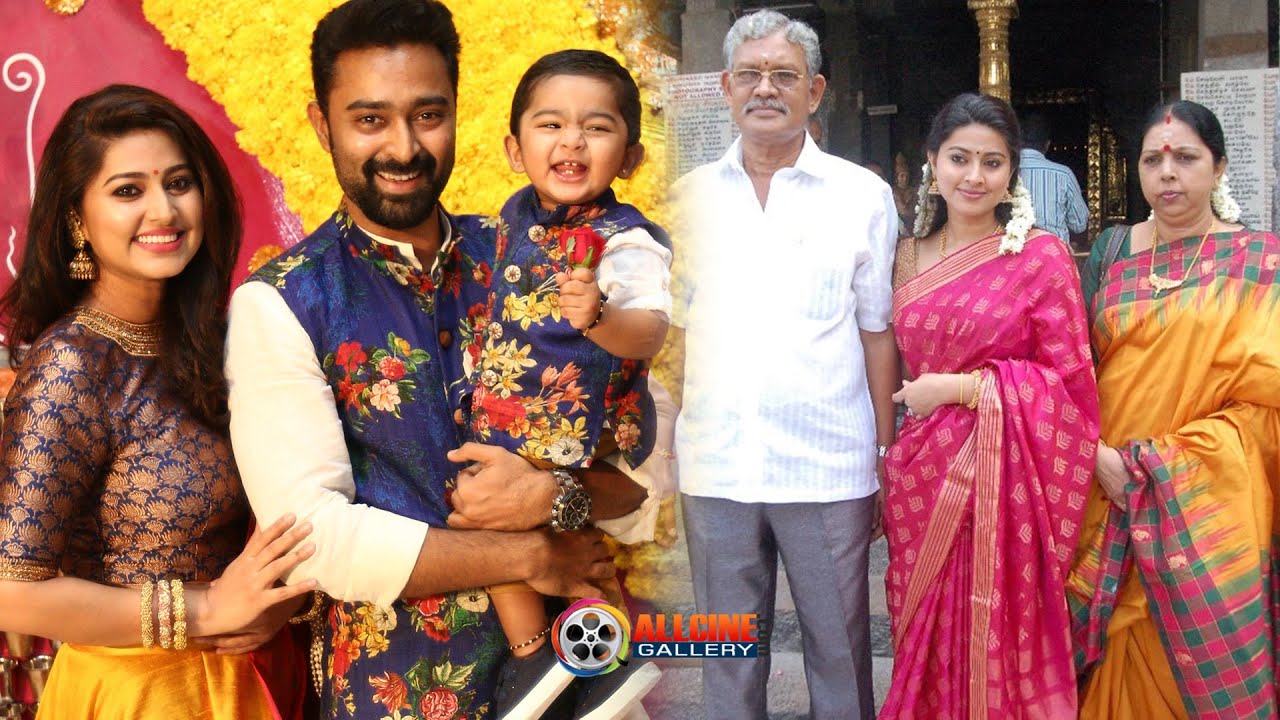Tamil Actress Sneha Family - HD Wallpaper 