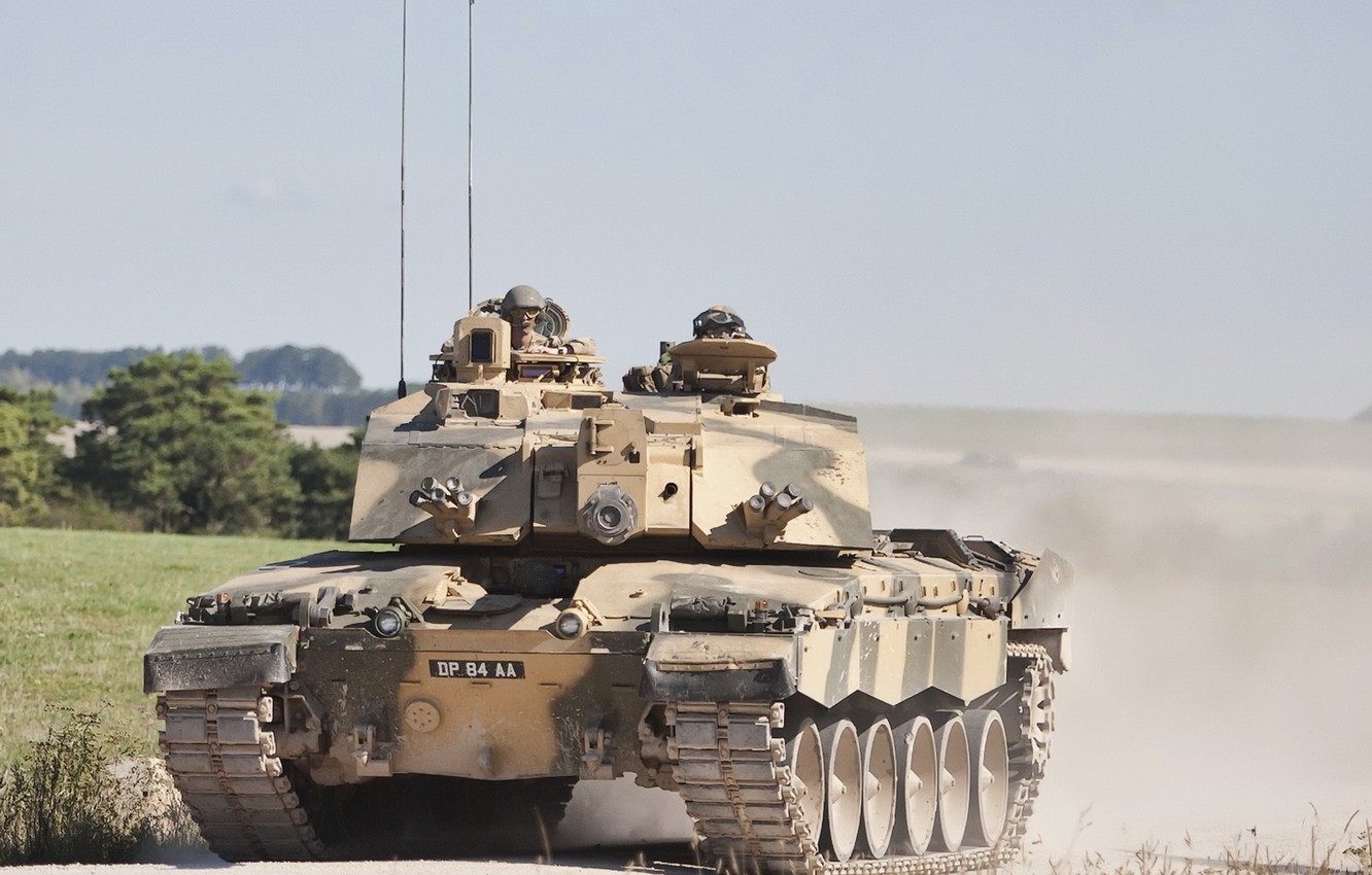 Photo Wallpaper Weapons, Army, Tank, Challenger - Churchill Tank - HD Wallpaper 