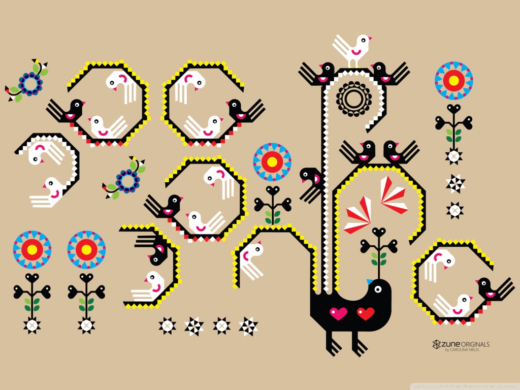 Hd Wallpaper Embroidery Hd - HD Wallpaper 