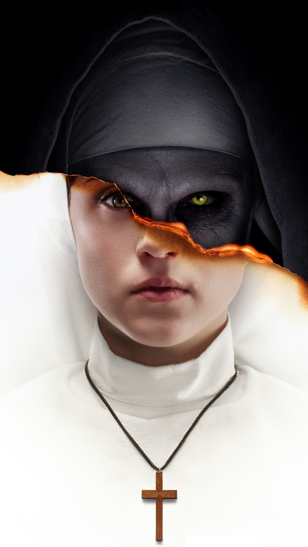 The Nun Wallpaper For Android With Image Resolution - Nun 2018 Hc Poster - HD Wallpaper 