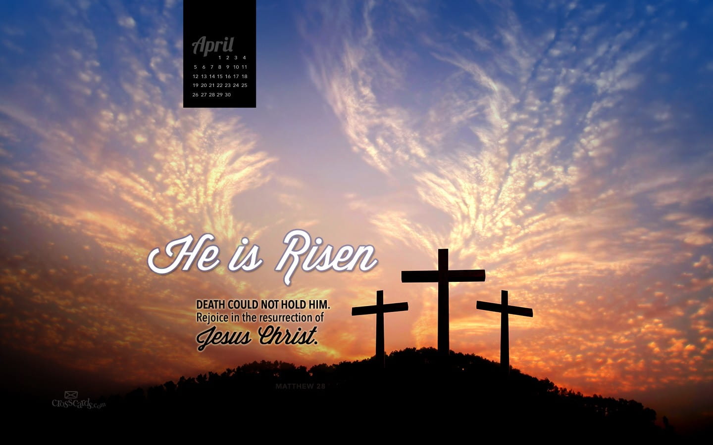 Risen Easter Sunday - HD Wallpaper 