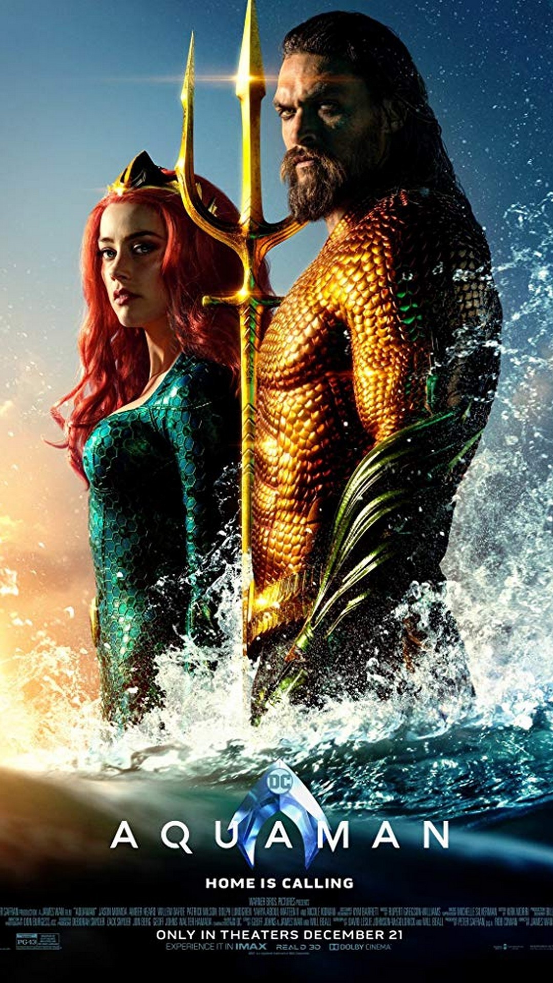 Aquaman Poster Hd With Resolution Pixel - Aquaman 2018 Poster - HD Wallpaper 