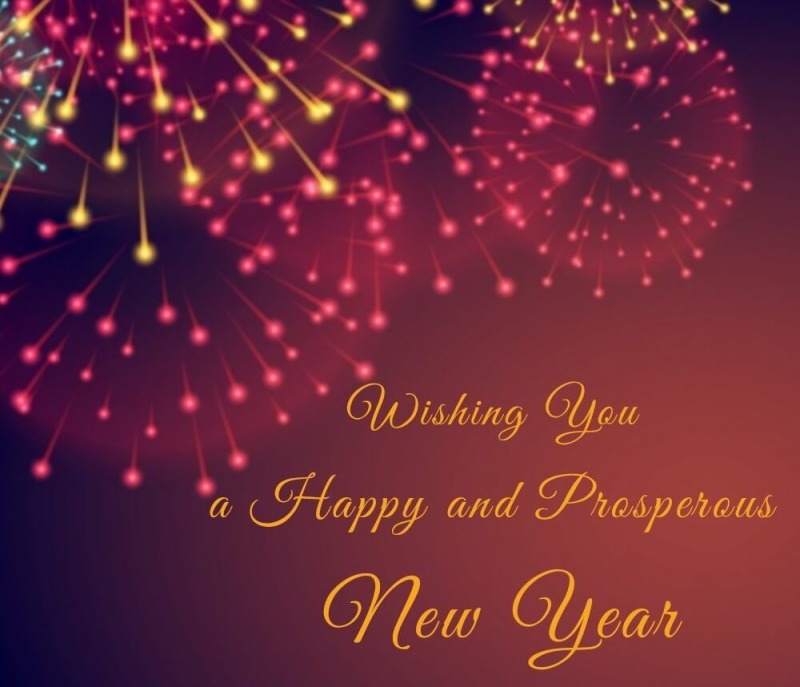 Happy New Year Wishes 2019 - HD Wallpaper 
