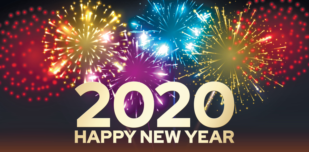 New Year - Happy New Year 2020 Fireworks - HD Wallpaper 