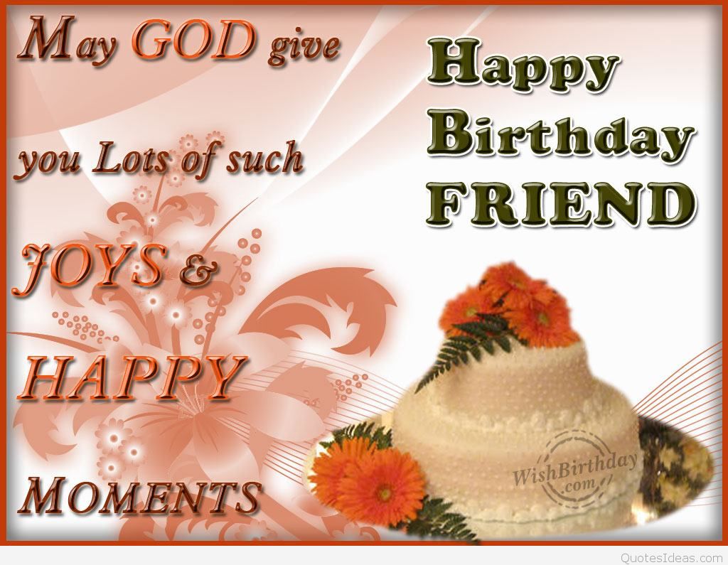 Birthday Wish Photo For Friend - HD Wallpaper 