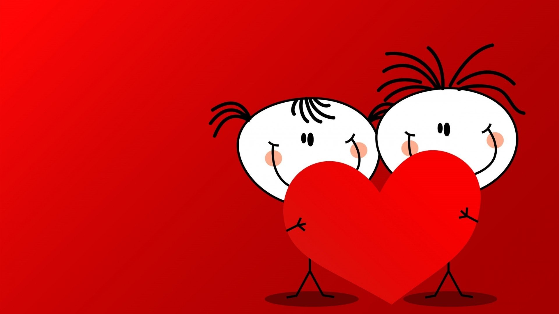 Happy Heart - HD Wallpaper 