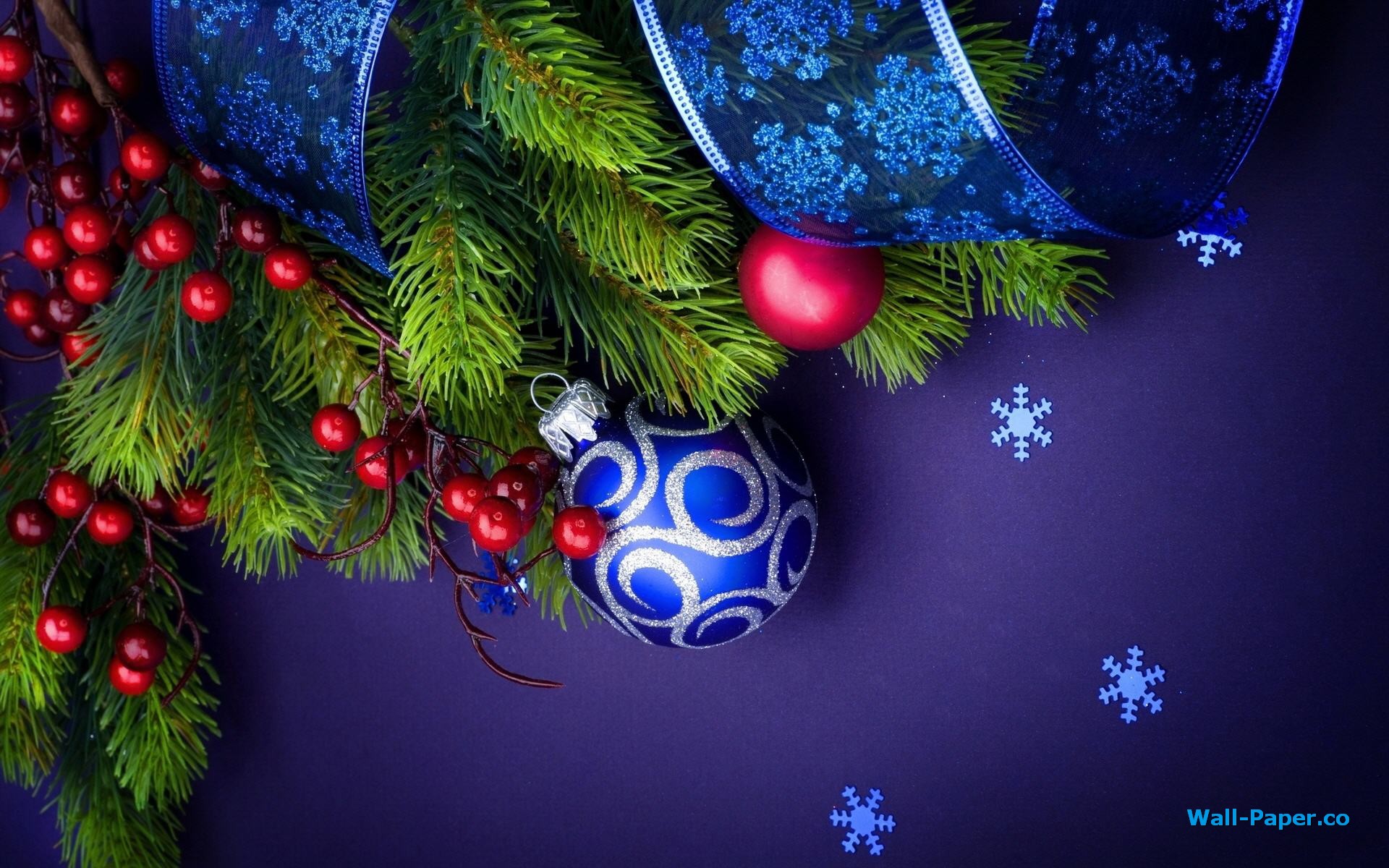 Christmas Hd Widescreen Wallpaper Download, Melda Belden - Blue Background Merry Christmas - HD Wallpaper 