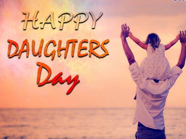 Happy Daughters Day 2019 - HD Wallpaper 