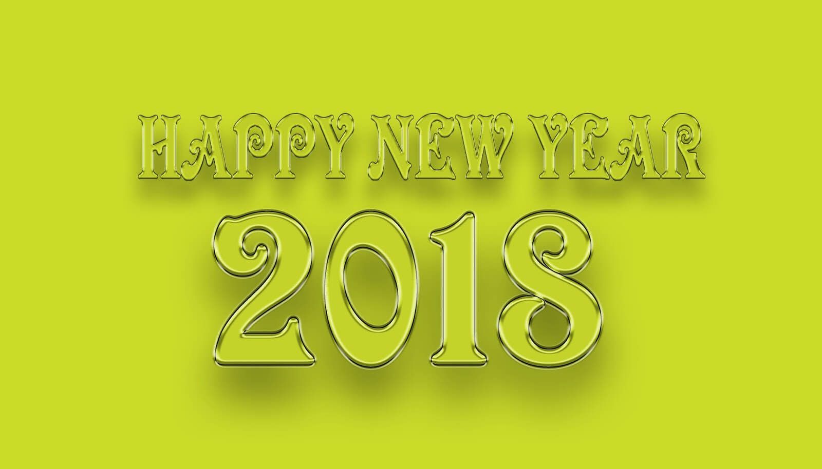 Happy New Year 2018 Hd - HD Wallpaper 