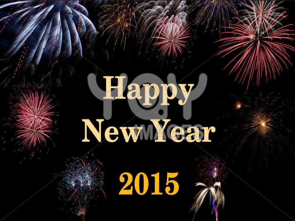 Happy New Year 2015 Wallpaper - Fireworks - HD Wallpaper 