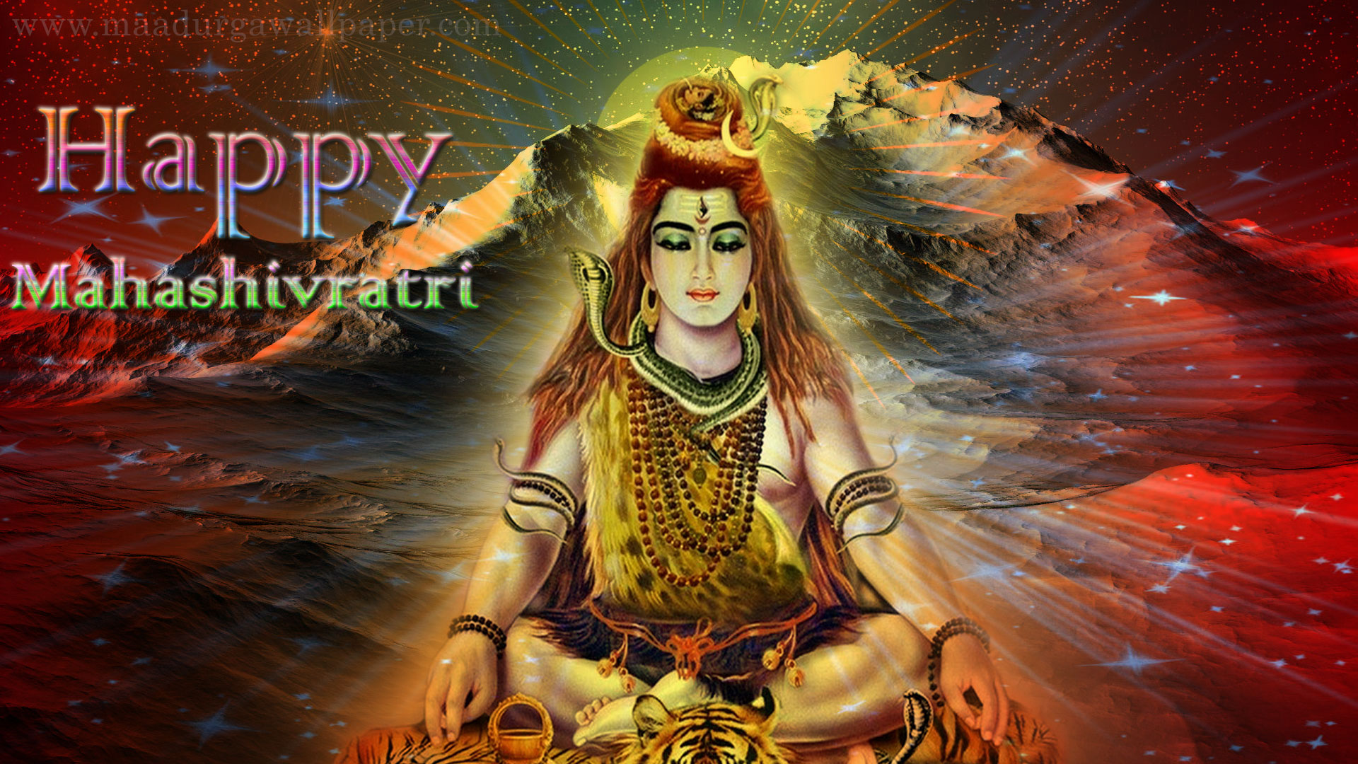 Shiva Happy New Year - HD Wallpaper 