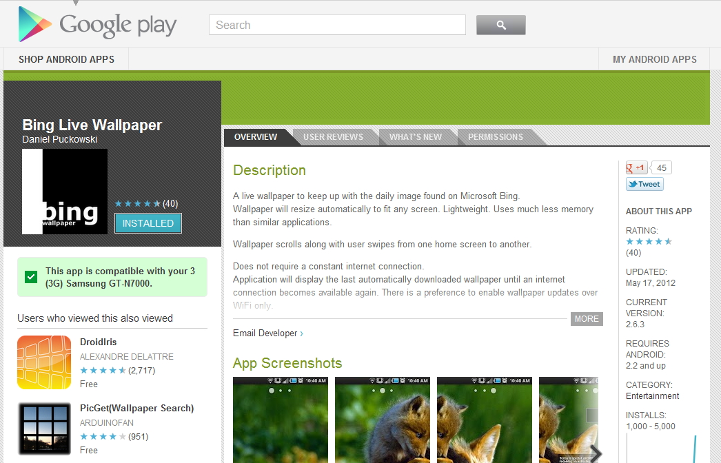 Google Play - HD Wallpaper 