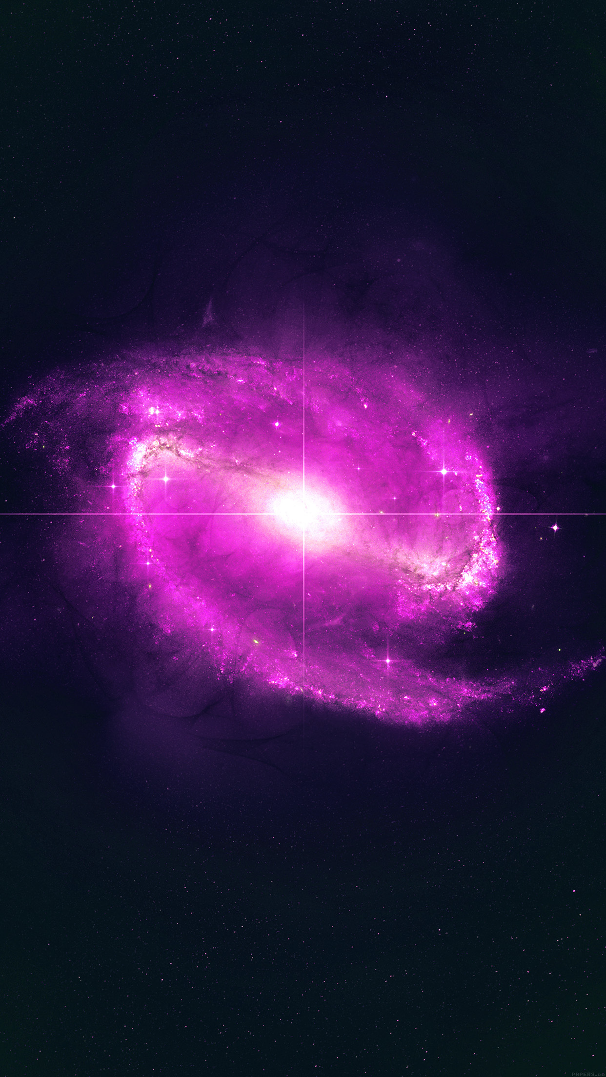 Space Pink Bingbang Explosion Star Nature Dark Android - Pink Space Star - HD Wallpaper 
