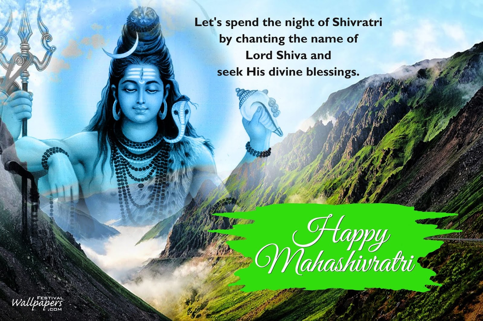 16 Mahashivratri Special Wallpapers And Images Hd Resolution - Lord Vishnu Lord Shiva - HD Wallpaper 