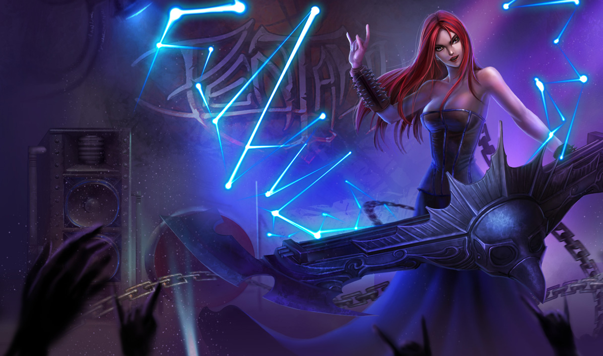 Pentakill Sona Skin - Sona League Of Legends Pentakill - HD Wallpaper 
