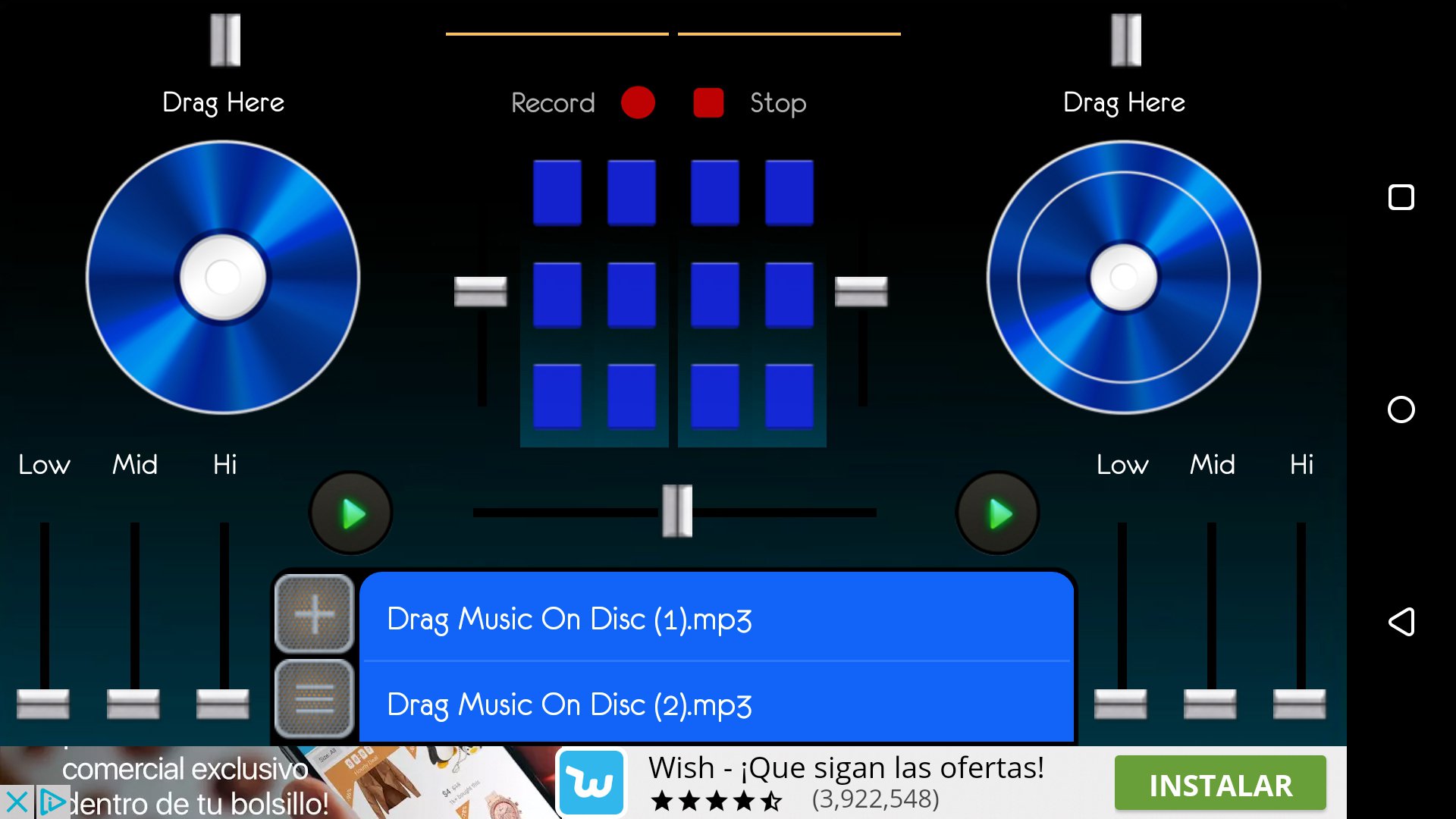 Virtual Dj Mixer Pro Image 2 Thumbnail - Android Dj - HD Wallpaper 