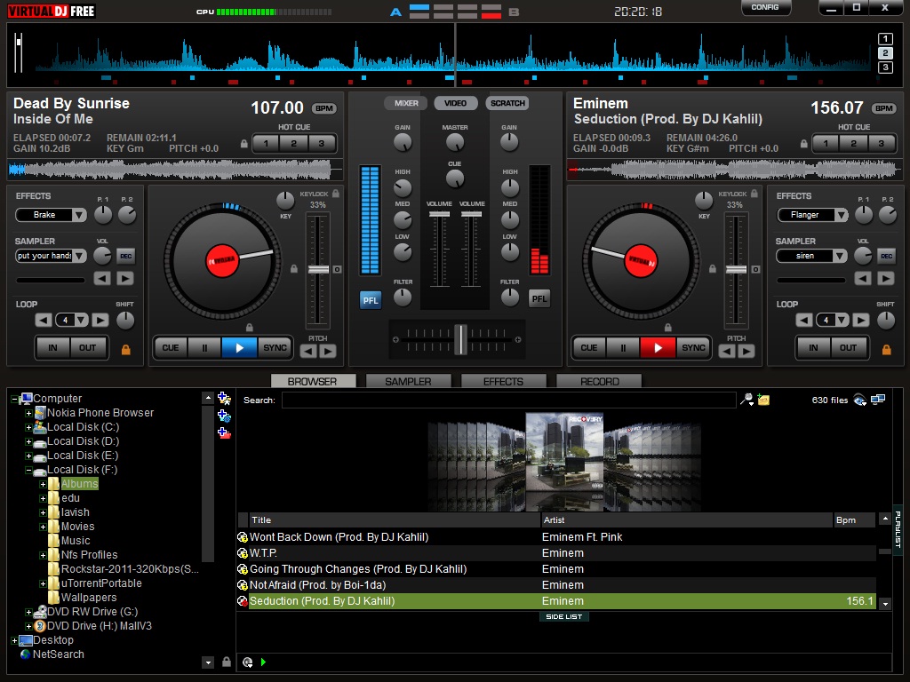 Virtual Dj Free - HD Wallpaper 