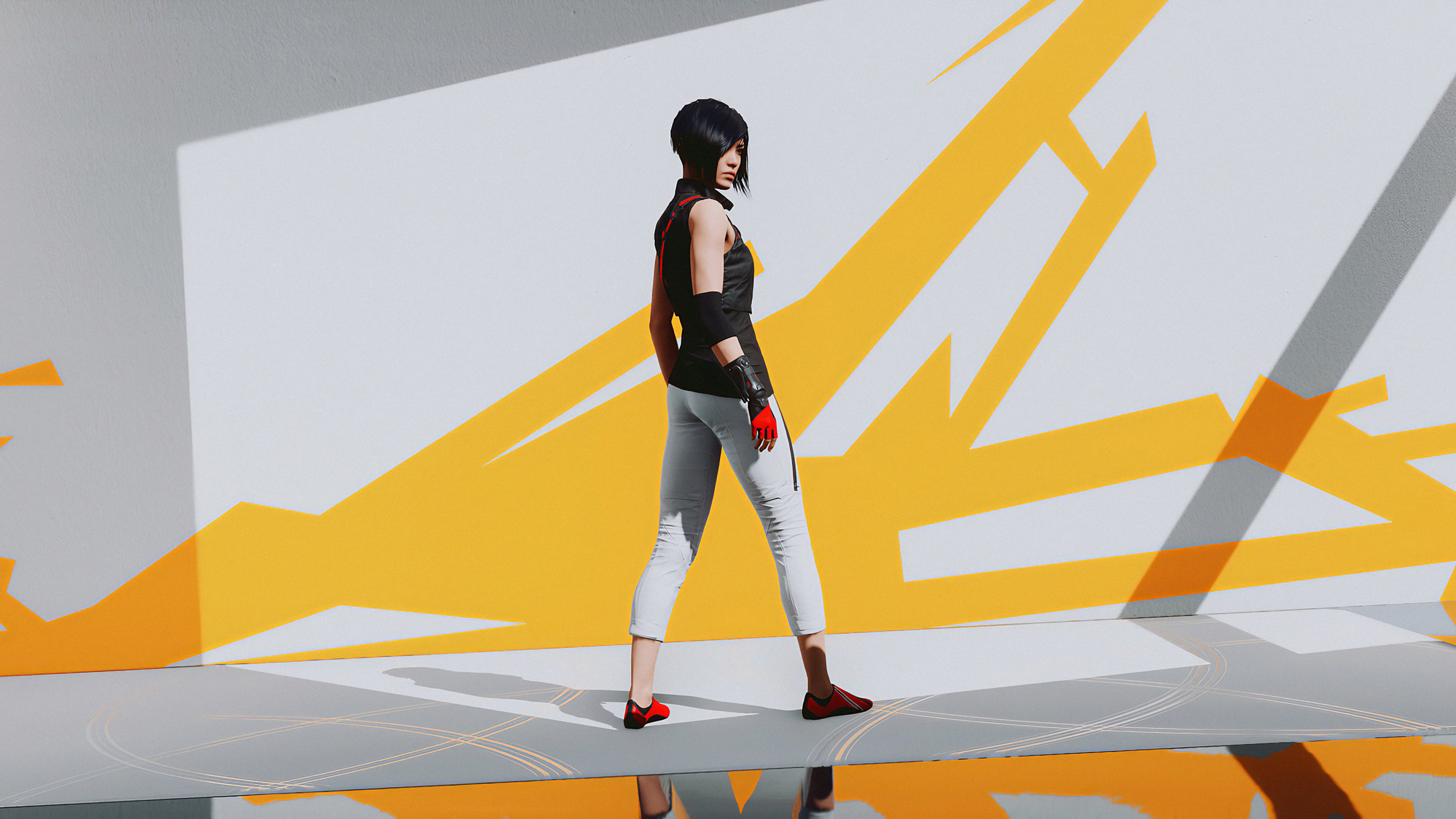 Mirrors Edge Catalyst Have Faith 4k Ov - HD Wallpaper 