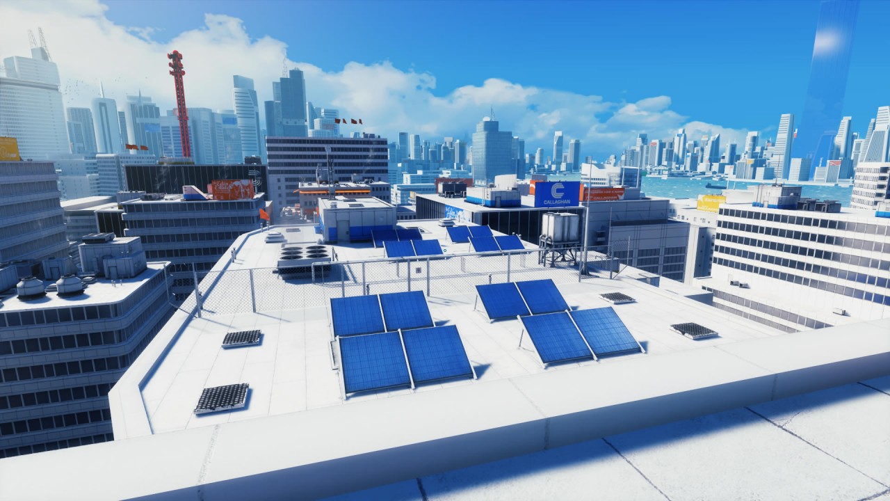 Mirrors Edge, Services, Place Wallpapers - Mirror's Edge In Game - HD Wallpaper 