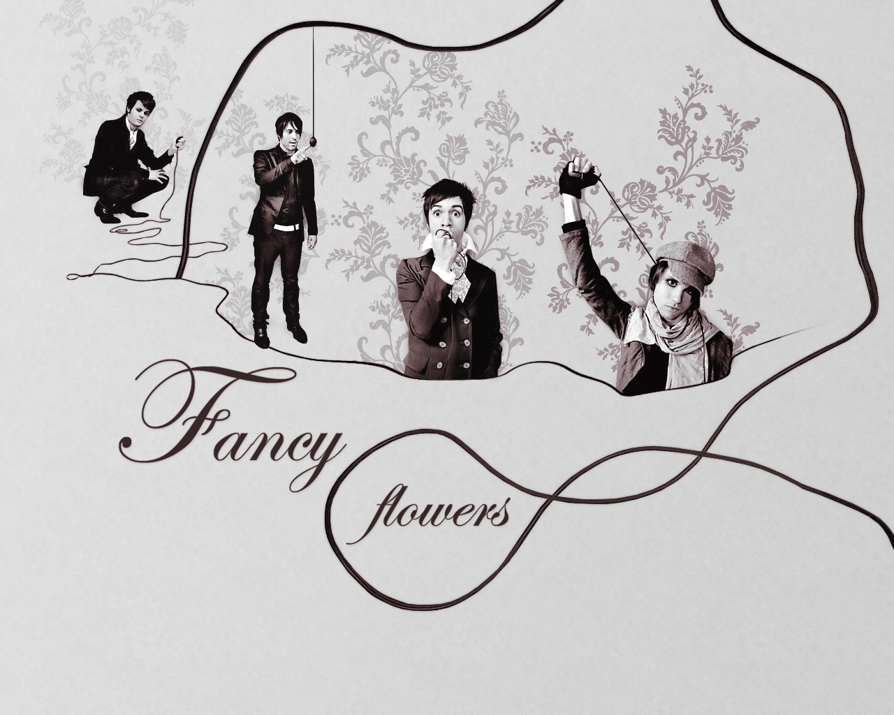 Oldskool, Fancy Flowers - Panic At The Disco - HD Wallpaper 