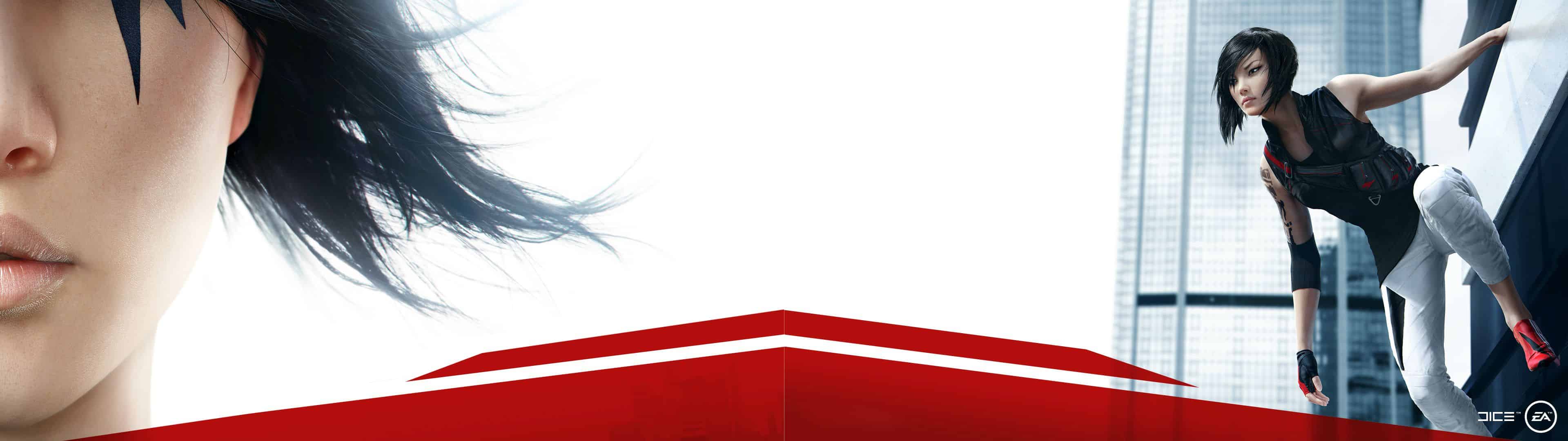 Mirrors Edge Catalysts Dual Monitor Wallpaper - Mirror's Edge Dual Monitor - HD Wallpaper 