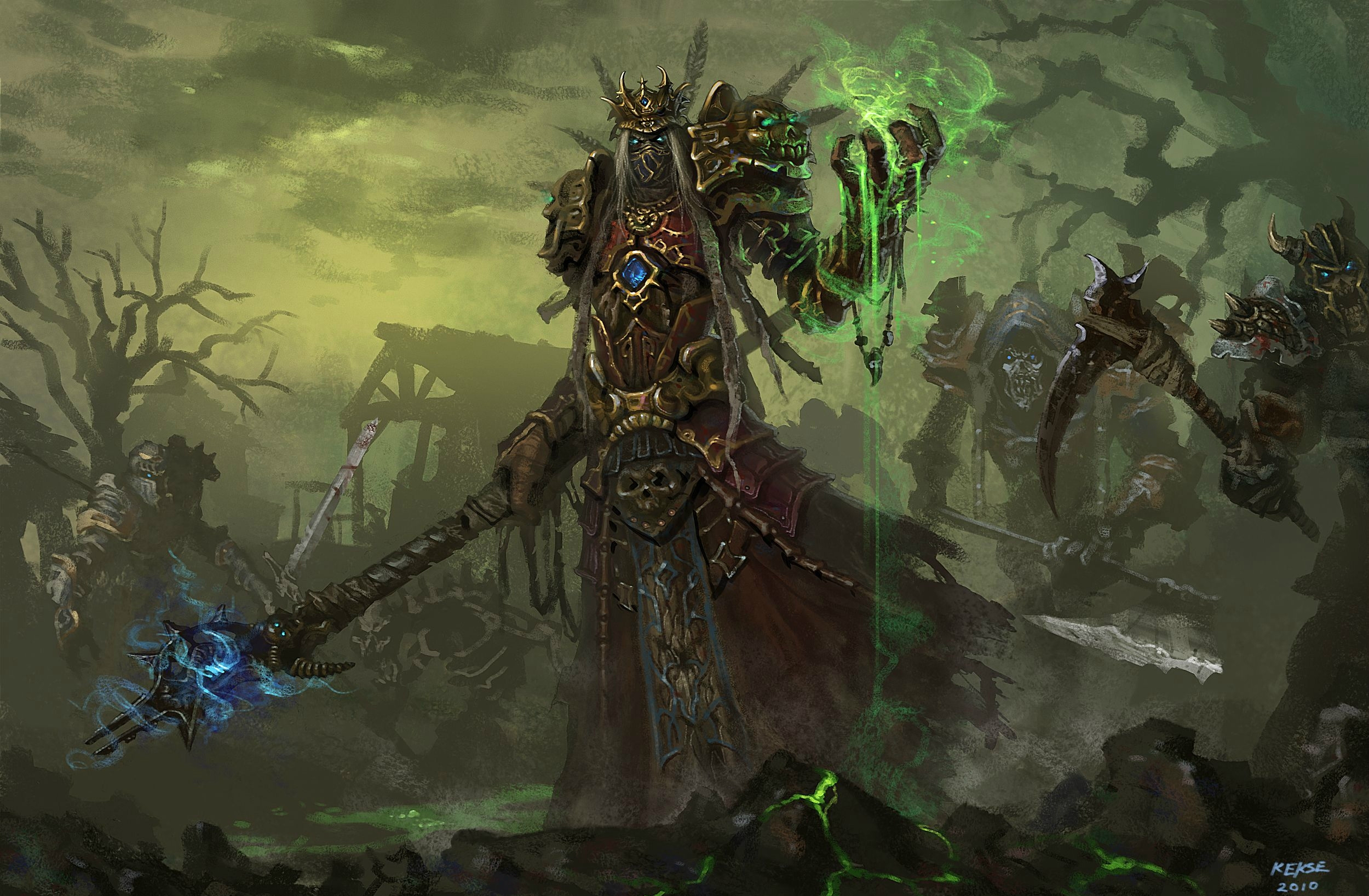 Fantasy Sorcerer - HD Wallpaper 