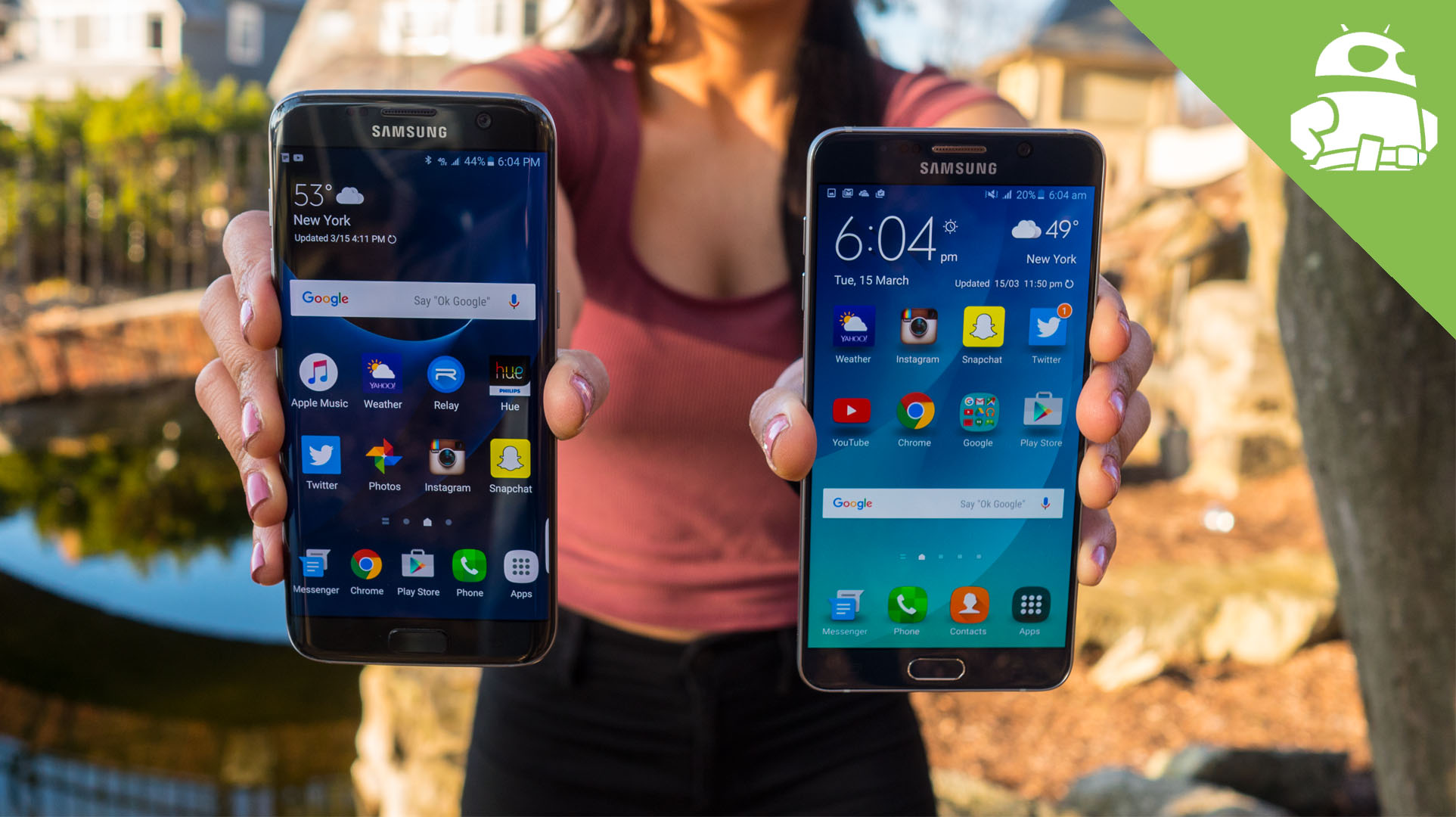 Note 9 Vs Samsung S7 Edge - HD Wallpaper 