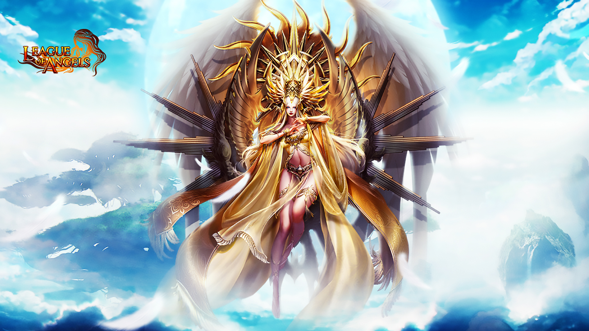 League Of Angels Wallpaper 016 Zorya - League Of Angels Thea - HD Wallpaper 