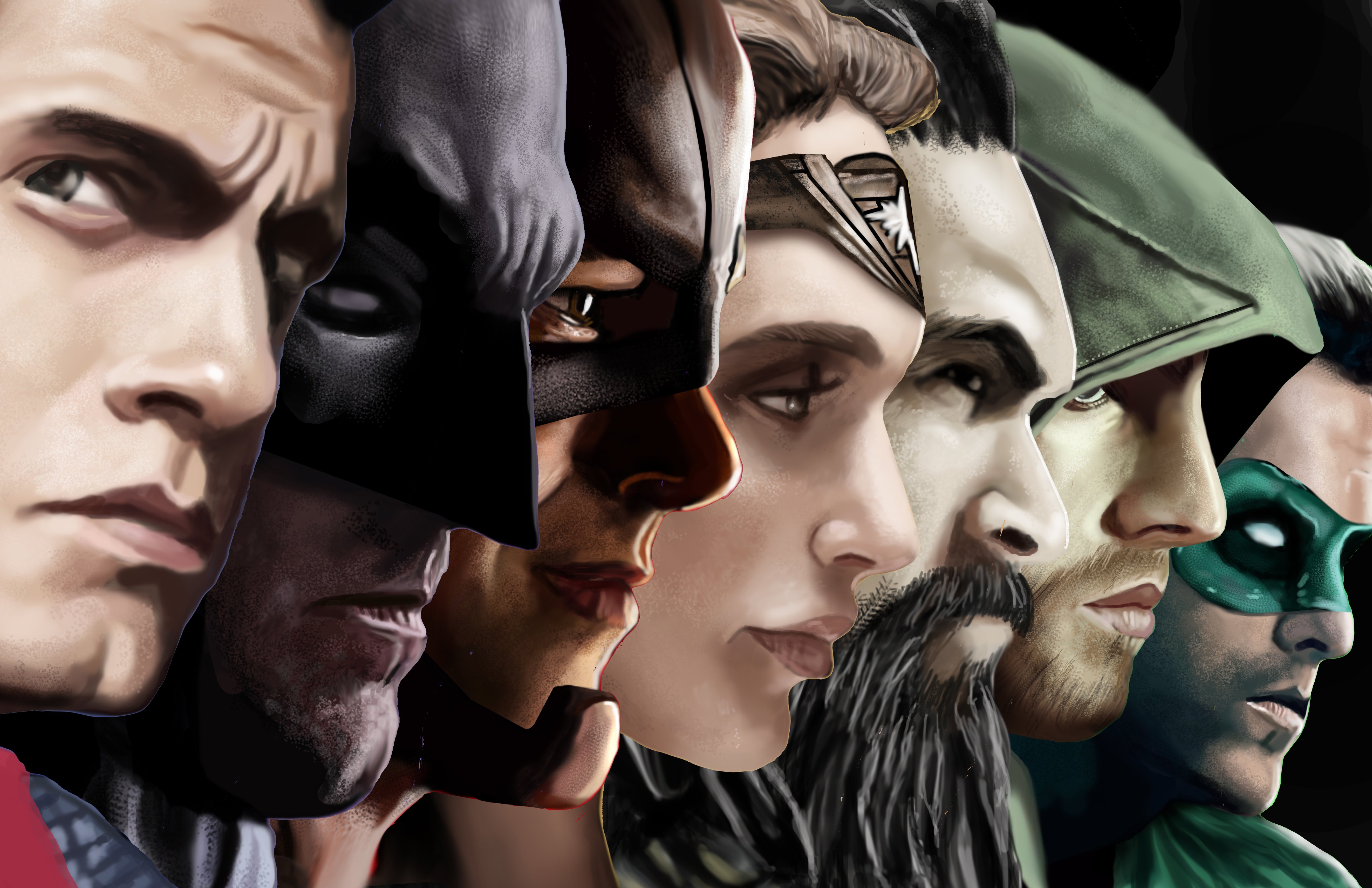 4k Wallpaper Justice League - HD Wallpaper 