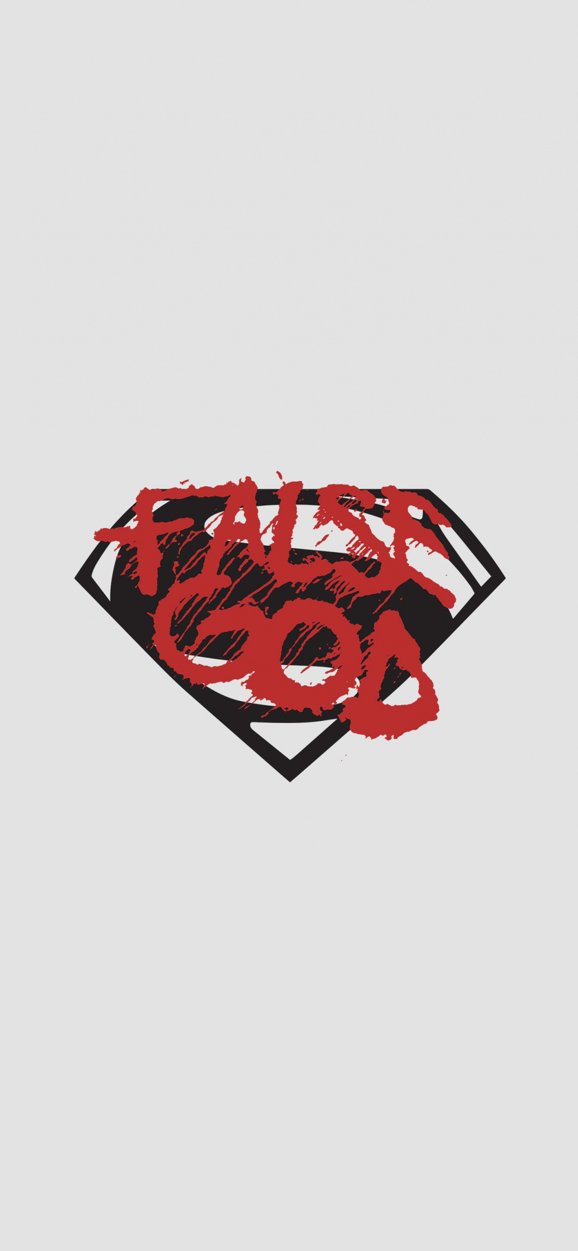 False God, Batman Vs Superman, Minimal, Logo, Wallpaper - 1125x2436 Wallpaper False God, Batman Vs Superman, Minimal, Logo, Wallpaper - 1125x2436 Wallpaper